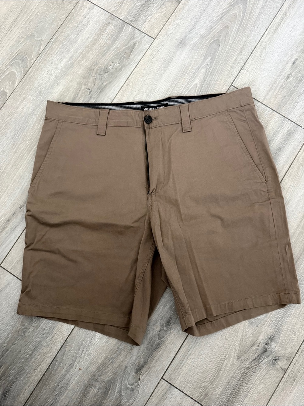 Michael Kors Men's Brown Casual Shorts